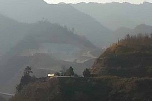 大分川ダム工事